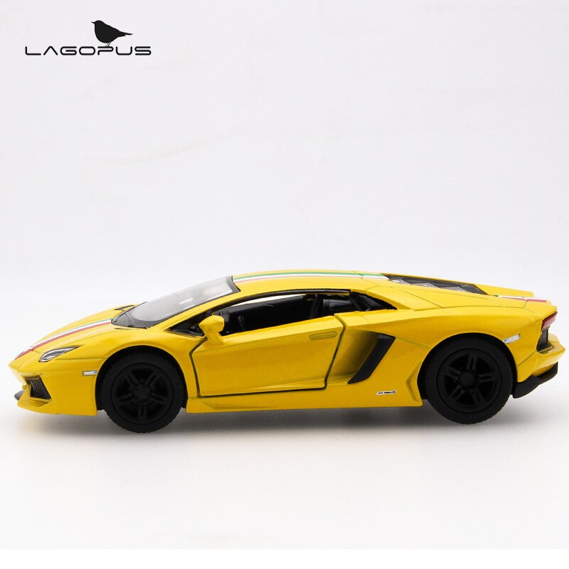 1:32 ڵ ڵ ϱ Aventador LP700-4 Die-casts Ż Ǯ  ڵ ÷/1:32 Scale Car Toys  Aventador LP700-4 Die-casts Metal Pull Back Car Model Toy Collect